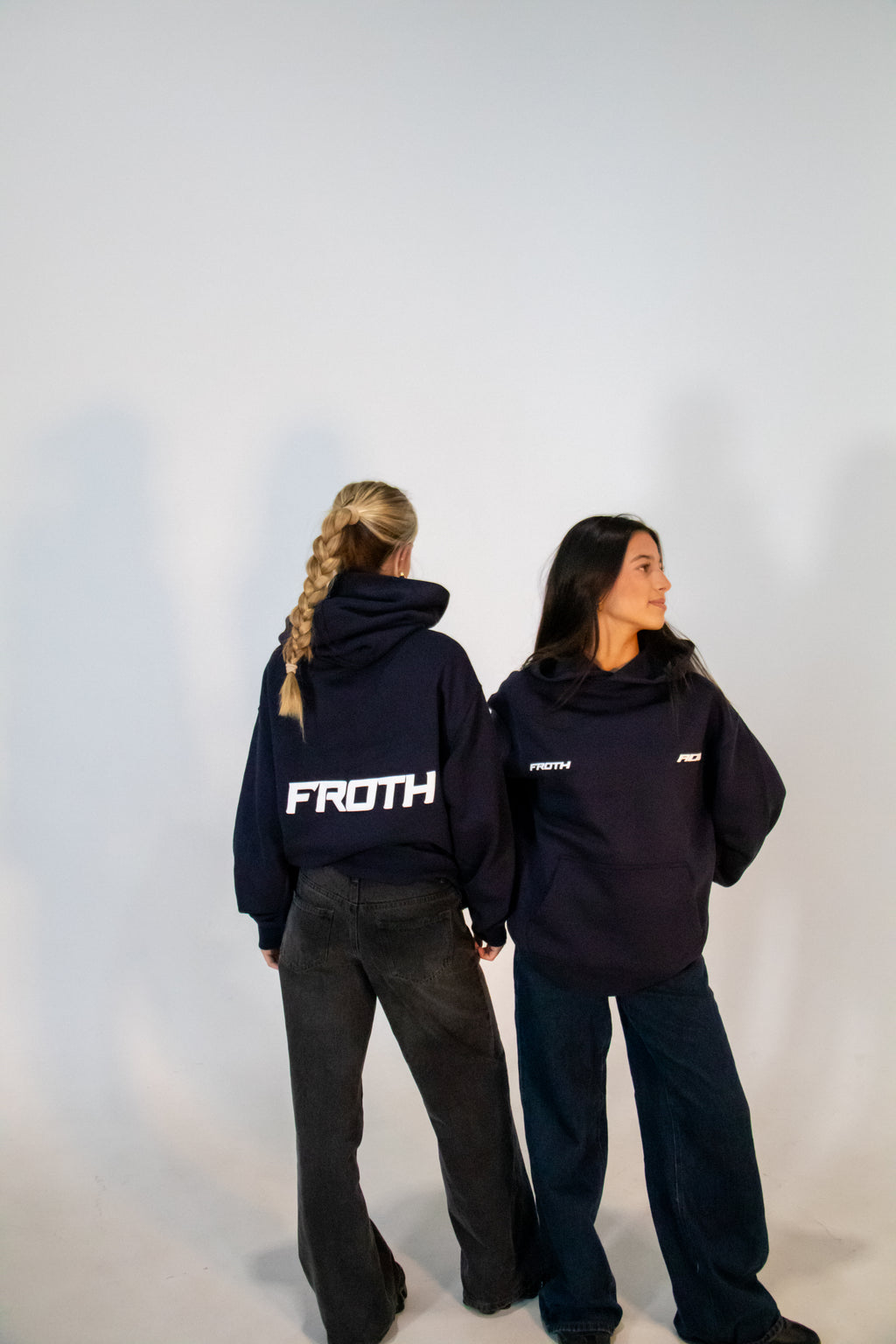 INK BLUE ESSENCE HOODIE