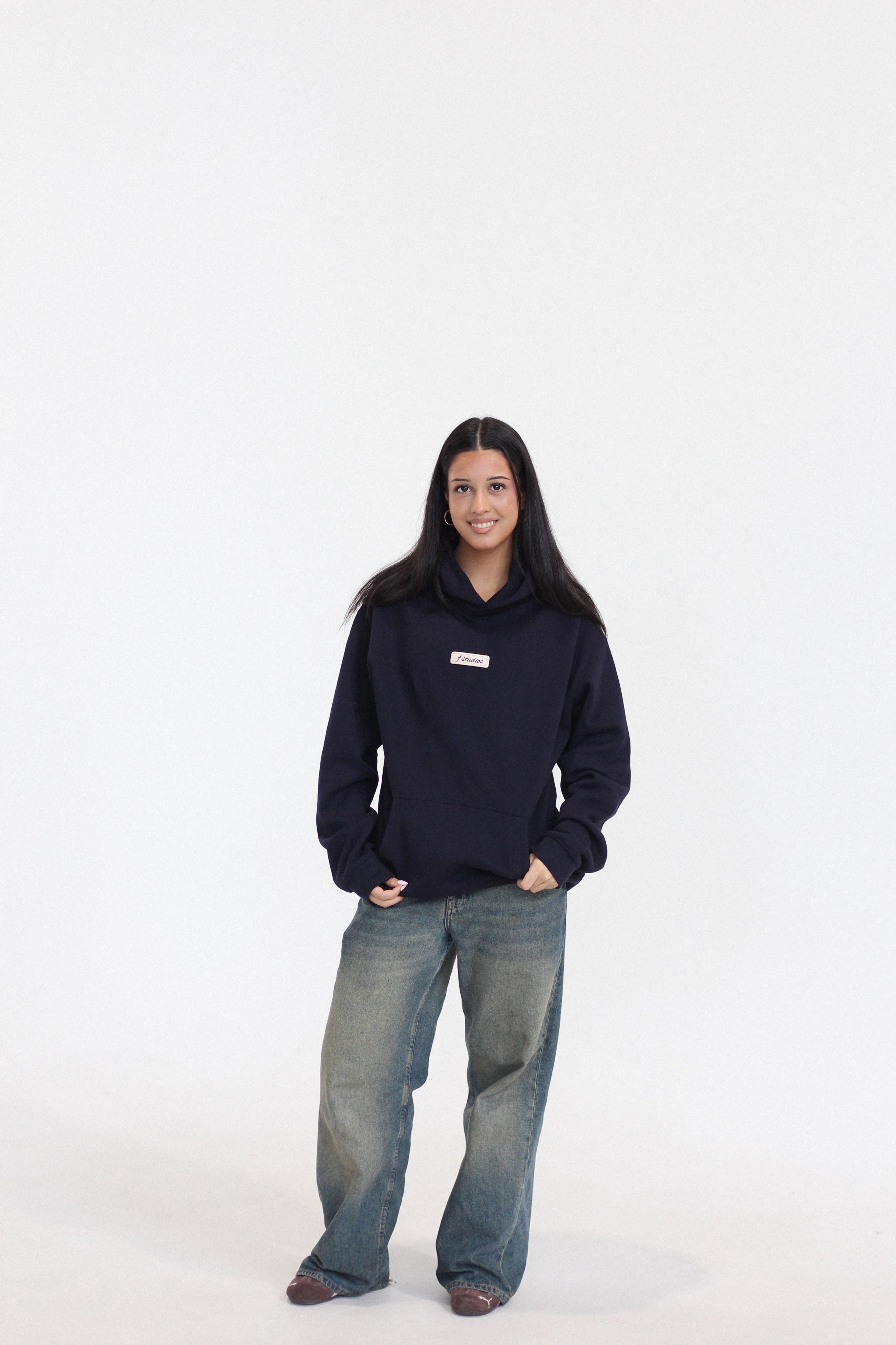 Navy Studio Hood
