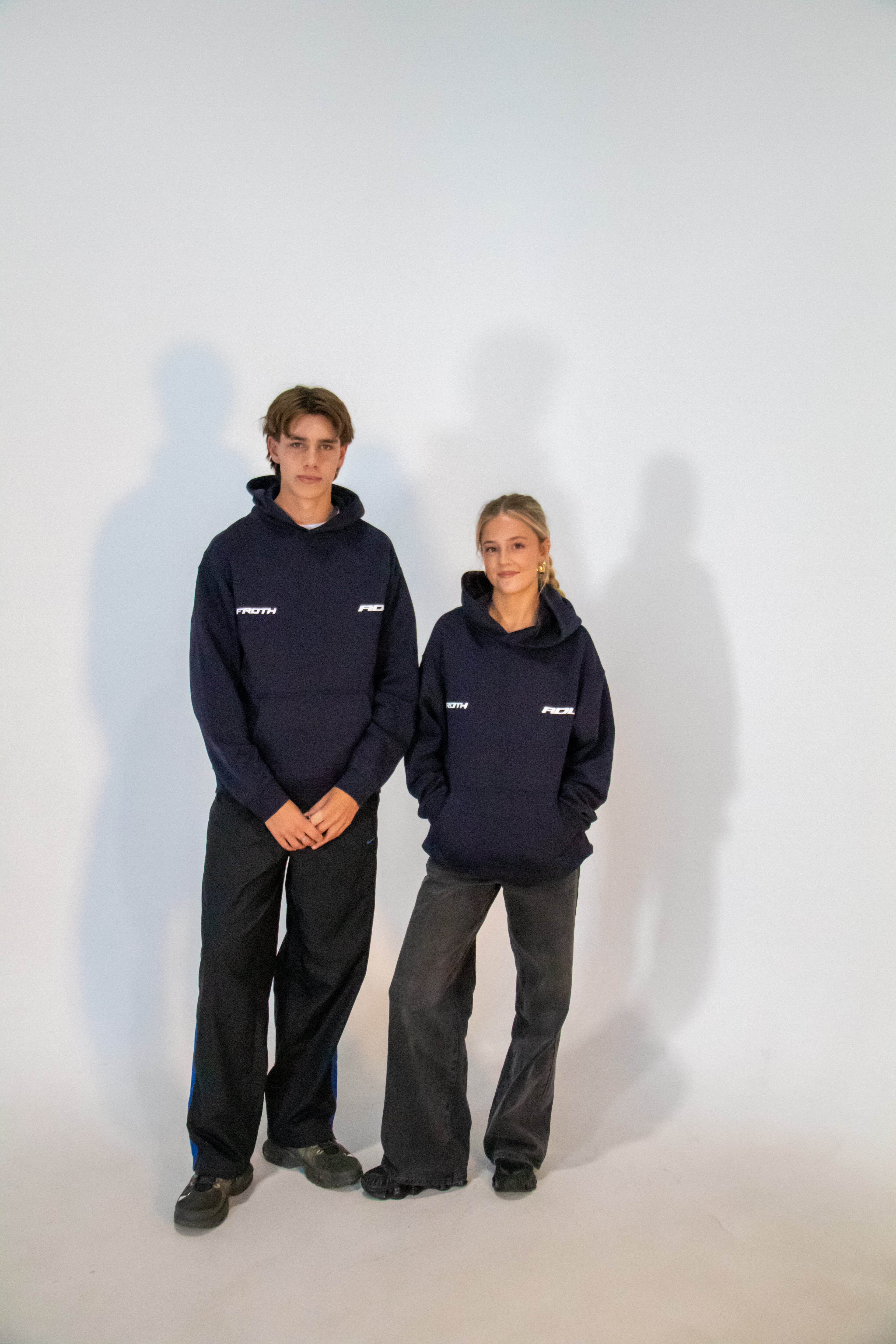 INK BLUE ESSENCE HOODIE